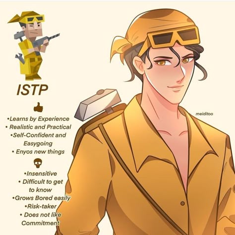 The Explorers  -  Credit: @meiditoo Mbti Explorers, Explorers Mbti, Istp Estp, Mbti Fanart, Myers Briggs Test, Istp Personality, Meyers Briggs, Mbti Test, Astrology Meaning