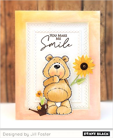 NEW! “Daydream” Standalone Dies | The Penny Black Blog Penny Black Design, Valentines Day Teddy Bear, Black Cards, Penny Black Cards, Baby Cards Handmade, Penny Black Stamps, First Birthday Cards, Birthday Card Drawing, Pumpkin Cards