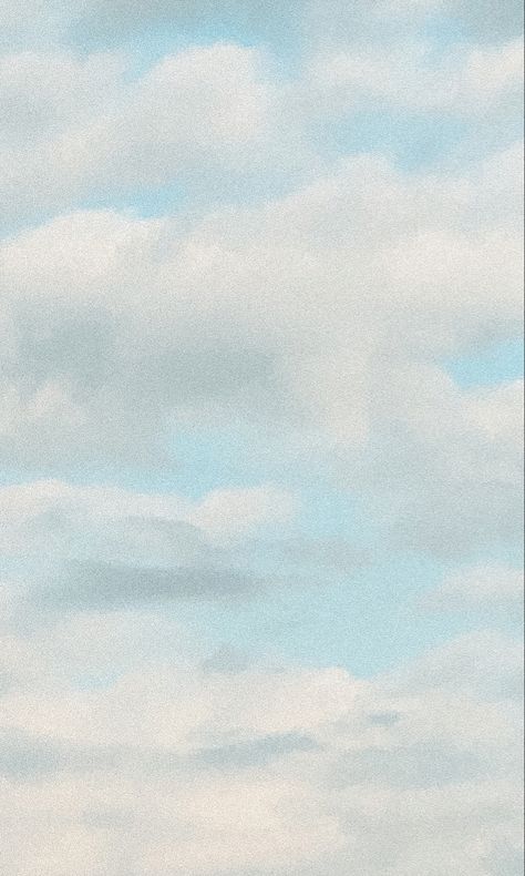 aesthetic, clouds, sky, blue, soft, grain, wallpaper, background *not my picture but my edit - contact to claim Greyish Wallpaper, Sky Background For Editing, Grainy Background, Sky Texture, Grain Wallpaper, Blue Bg, Aesthetic Clouds, Instagram Background, Blue Sky Background