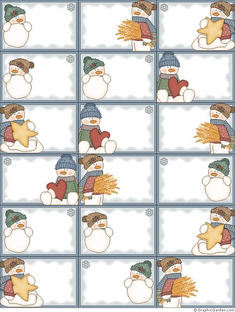 undefined Snowman Tags, Xmas Tags, Labels Printables Free, Christmas Gift Tags Printable, Christmas Alphabet, Christmas Labels, Gift Tags Printable, Printable Labels, E Card