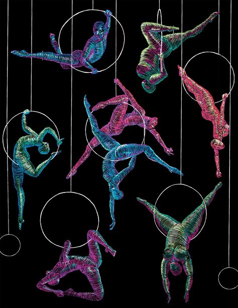 Circus Wallpaper, Aerial Gymnastics, Dancing Art, Dark Circus, Aerial Acrobatics, Aerial Dance, Aerial Arts, Aerial Hoop, Circus Art