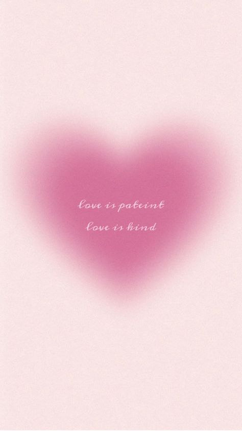 love is patient love is kind corinthians bible verse wallpaper heart love pink Love Is Patient Wallpaper, Patient Wallpaper, Corinthians Bible, Wallpaper Heart, Verse Wallpaper, Love Is Patient Love Is Kind, Verses Wallpaper, Love Is Patient, Bible Verses Quotes Inspirational