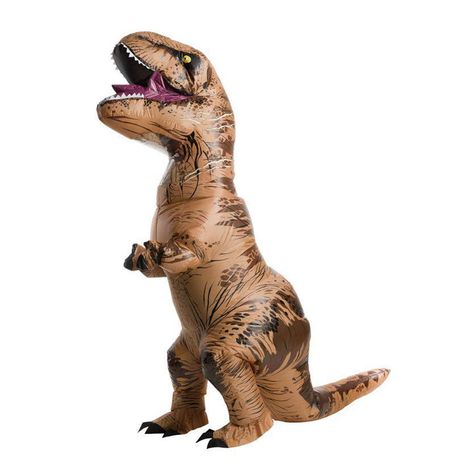 Inflatable T Rex Costume, Inflatable Dinosaur Costume, Inflatable Dinosaur, Jurassic World 2, T Rex Costume, Clever Costumes, Jurassic Park Movie, California Costumes, Plus Size Halloween Costume