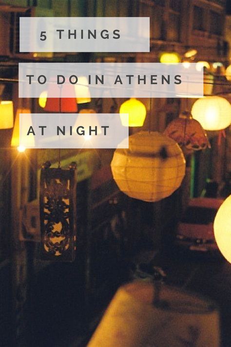 One Day In Athens Greece, Unique Things To Do In Athens Greece, Athens At Night, Best Restaurants In Athens Greece, Athens Greece Nightlife, Athens Nightlife, Virgin Cruises, Athens By Night, Athens Night Streets