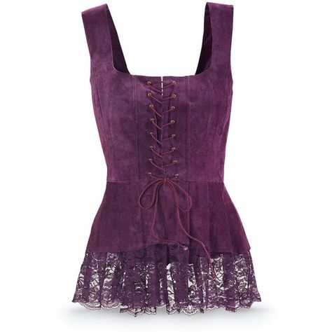 Purple Suede Corset Top ($100) ❤ liked on Polyvore featuring tops, shirts, tank tops, corset, purple, dressy tank tops, purple tank, purple corset, gothic corset and goth shirt Corset Purple, Plus Size Corset Tops, Purple Corset, Long Sleeve Peplum Top, Fancy Shirt, Plus Size Corset, Dressy Shirts, Long Tank Tops, Dressy Tank Tops