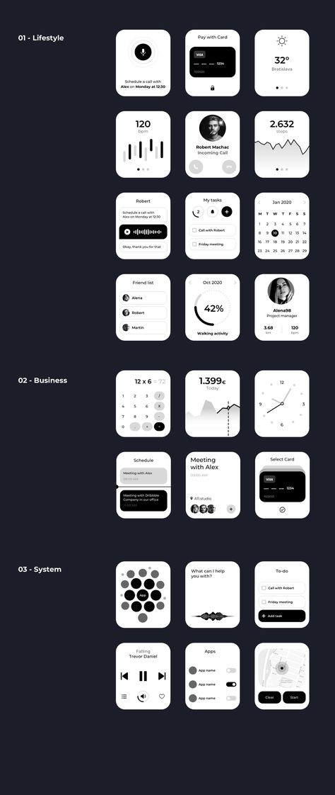 Apple Watch UI Kit — Figma Resources on UI8 Button Ui Design, Material Design Ui, Fashion Apps, Application Ui Design, Web Design Creative, Apple Watch Design, Ui Buttons, Ux Kits, Ui Ux 디자인