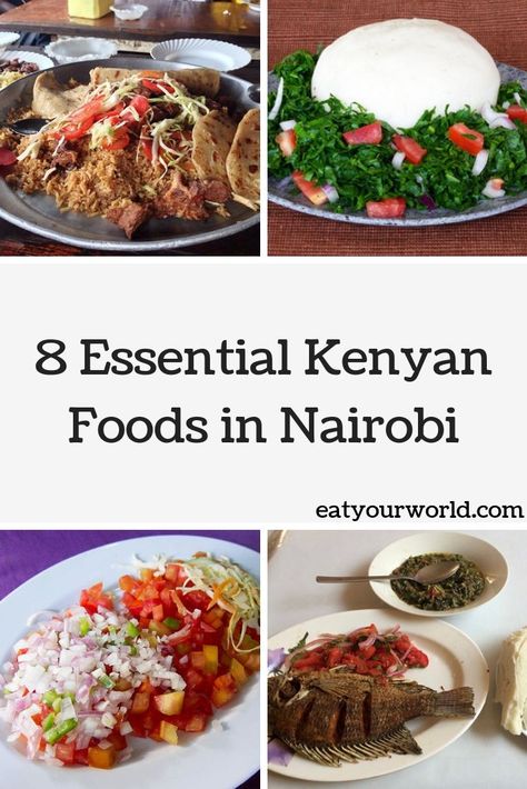 8 Essential Kenyan Foods in Nairobi - Iconic Kenyan Dishes | Eat Your World From ugali and githeri to pilau and chapati, here are 8 Kenyan dishes not to miss, and where to find them in Nairobi. #kenyanfood #africanfood #africa #africatravel #nairobi Kenya Recipes Authentic, Kenyan Recipes, Kenya Food Dishes, Kenyan Beef Curry, Kenyan Street Food, Things To Do In Nairobi Kenya, Kenya Food, Luo Culture Kenya, Fried Tilapia