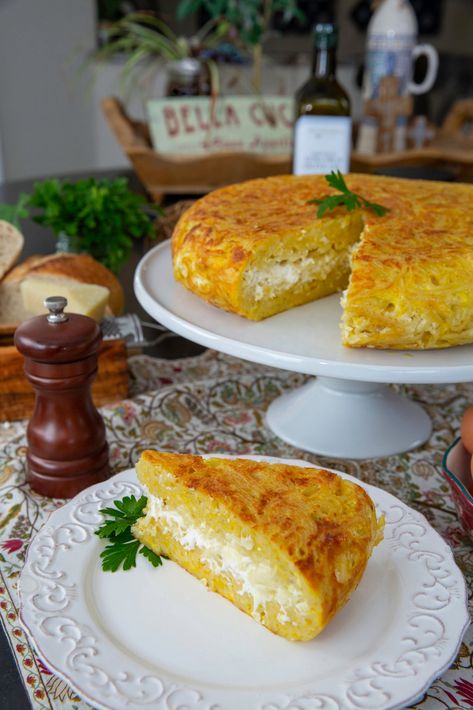 Pasta Frittata  – Micia Mammas Ricotta Recipes Healthy, Cassarole Meals, Spaghetti Frittata, Pasta Frittata, Italian Frittata, Quinoa Dishes, Spaghetti Pie, Ricotta Recipes, Frittata Recipes