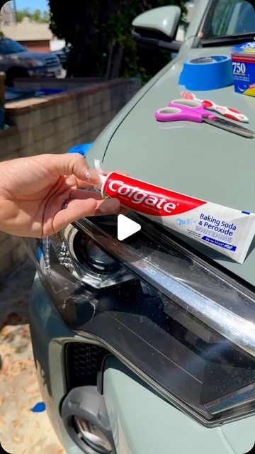 Liz & Jeff on Instagram: "Only way I clean a headlight  #car #auto #truck #autodetail" Car Headlight Cleaner, Cleaning Headlights On Car, Clean Headlights, Headlight Cleaner, How To Clean Headlights, Driving Tips, Original Video, Car Headlights, Me Clean