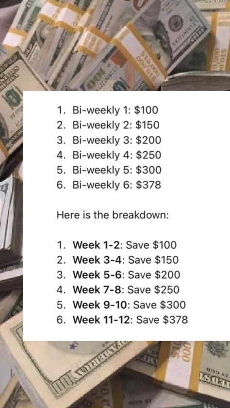 Save $1,378 in 3 months Bi-Weekly pay schedule Saving Challenge, Savings Challenge, 3 Months, Helpful Hints, Saving Money, Money, 10 Things