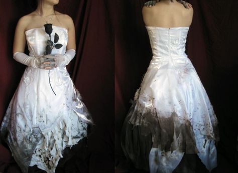 Wedding Dress Aesthetic, Spilled Ink, Dead Bride, Halloween 1, Dress Aesthetic, Big Love, Wedding Event, Visual Arts, Wedding Gown