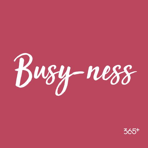 How often do you say to people, “I’m just soooooo busy” or “I wish I could but I’m too busy” or Q: “How have you been?” A: “Busy”? 🤯   For some reason we have glorified being busy... 🤪   The reality is that if you want to succeed in life you need to focus on WELLness over BUSYness. If you want to succeed in business you need to stop focusing on busy-ness. 🧘   Like if you’re going to end the busy-ness! 👍🏻   💫 www.threesixfiveplus.com 💫 Back In Business, Make Things Happen, Too Busy, Here And Now, Things Happen, Make Things, Make It Happen, Let Go, Letting Go