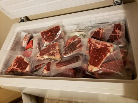 Buying Beef by the Cow: How to Fill Your Freezer With Locally Raised Meat | The Epoch Times Fill Your Freezer, Local Butcher Shop, Meat Box, Beef Cow, Meat Delivery, T Bone Steak, Eat Beef, Farm Store, Shopping List Grocery