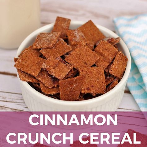 Breakfast of champs.🏆 Swipe & save for this 131 Cinnamon Crunch Cereal recipe! #131method 131 Method, Cinnamon Crunch, Crunch Cereal, Food Meals, Prep Recipes, Cereal Recipes, Healthy Families, Breakfast Ideas, A Fan