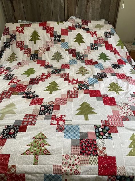 "Debra Howard - Quilt Projects | Now I just need to add a border  | Facebook Christmas Quilt Borders, Quilts With Borders, Brightly Quilt, Making Quilts, Quilt Borders, Scrap Quilt Patterns, Quilt Border, Retirement Plan, Quilt Squares