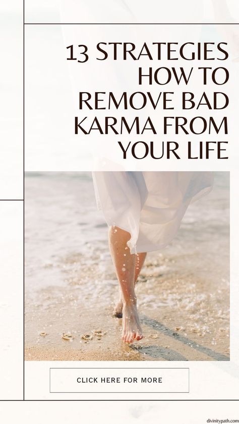 Curious about how to remove bad karma from your life? Discover 13 powerful strategies to cleanse your energy and attract positivity. #howtoremovebadkarma #positiveenergy #selfimprovementtips Cleanse Your Energy, Attract Positivity, Bad Karma, Indian Philosophy, Bad Energy, Overcoming Fear, Mindfulness Practice, Confidence Building, Self Improvement Tips