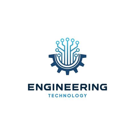 Engineering technology abstract logo vector. Technical Services Logo, Computer Engineering Logo, Logo Teknologi, Electrical Logo Design, Engineer Logo, Stem Logo, Pre Promo, Engineering Graphics, Web Development Logo