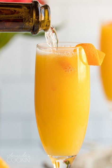 Mimosas are also incredibly easy to make and replenish, making them the perfect low-fuss brunch cocktail for all occasions. #champagne #brunch #breakfast #mimosas #cocktails #mimosarecipe #orangejuice Brunch Mimosas Aesthetic, Mimosa Restaurant, Jt Geissinger, Mimosa Photography, Ruthless Creatures, How To Make Mimosas, Korbel Champagne, Bachelor's Party, Pantone Challenge