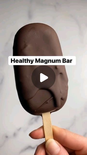 Healthy | Vegan | Recipes on Instagram: "Melt in your mouth not in your hand healthier magnum ice cream bar (vegan, naturally sweetened) 

Recipe (makes 5 large ice cream bars)
 
Ice cream base 
1 cup full fat canned coconut milk (chilled or unshaken can only use the thick cream on top + 2-3 tbsp liquid- brands can be different I used Thai kitchen) 
1/4 cup cashew butter (the one I used was salted) 
1/4 cup maple syrup 
 1 tsp vanilla 

Blend ingredients together until well combined. 

Caramel 
1/2 cup canned coconut milk (chilled unshaken can, only use thick cream on top)
1/2 cup + 1 tbsp coconut sugar 

You can do this on stove top or microwave. 
Stovetop - place coconut cream (thick white part at top), and coconut sugar in a medium sized saucepan over medium high heat. Cook until Ingred Magnum Ice Cream Bars, Frozen Yogurt Popsicles, Homemade Ice Cream Sandwiches, Magnum Ice Cream, Healthier Sweets, Ice Cream Sandwiches Recipe, French Toast Roll Ups, Yogurt Popsicles, Thai Kitchen