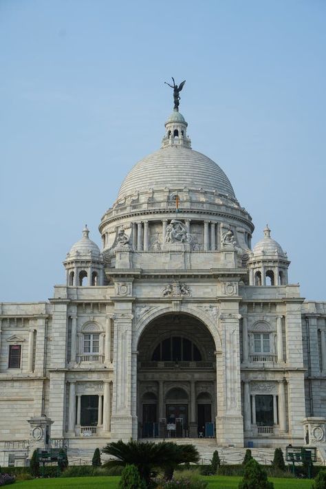 Exterior part of Victoria Memorial hall Kolkata. stock photography Victoria Palace Kolkata, Marble Palace, Kolkata Photography, Victoria Memorial, British Government, New Year Card, Queen Victoria, Kolkata, Stock Photography