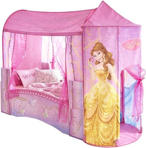 Disney Princess Toddler Bed, Pink Toddler Bed, Princess Carriage Bed, Princess Toddler Bed, Disney Princess Carriage, Disney Princess Bedding, Disney Themed Bedrooms, Girls Princess Bedroom, Kids Toddler Bed