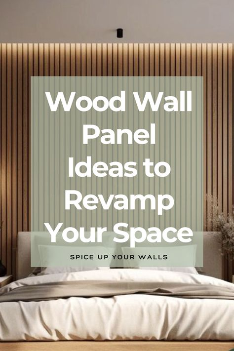 Looking to add character, warmth, and timeless style to your home? Wood wall panels are the perfect solution! Discover why these versatile design elements are transforming modern interiors. Easy to install, they enhance any space's aesthetic—whether rustic, modern, or somewhere in between. Perfect for living rooms, bedrooms, or hallways, wood wall panels bring warmth and elegance to your home. Ready to redefine your space with this effortless decor trend? Accent Bedroom Wall Ideas, Wood Wall Panels, Family Room Walls, Home Wood, Interior Wall Decor, Bedroom Accent, Wall Designs, Home Needs, Wood Panels