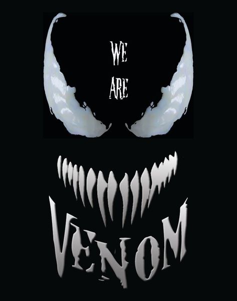 Venom Tshirt, Venom Sticker, Venom Logo, We Are Venom, Venom 2018, Venom Shirt, Eddie Brock Venom, Hipster Drawings, Venom Art