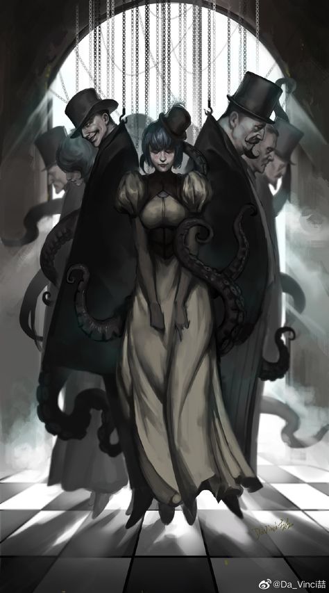 Lord Of The Mysteries, Manga Fanart, Lovecraftian Horror, Anime Animation, H P Lovecraft, Cthulhu Mythos, Cosmic Horror, Call Of Cthulhu, Animation Art Character Design