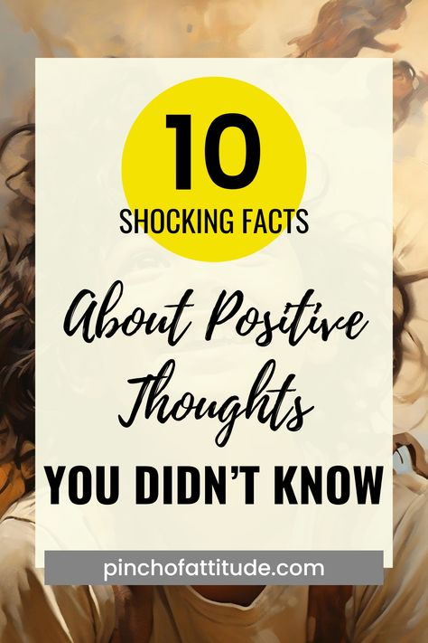 Feeling overwhelmed by negative thoughts? 😔 It's time to shift to positive thoughts and embrace a positive mindset. Discover practical tips to think positive thoughts and transform your perspective with powerful positive thinking techniques. 🌟 Don't let negativity control your life. #PositiveThoughts #PositiveMindset #ThinkPositive #PositiveThinking #MentalWellness #SelfGrowth Think Positive Thoughts, Shocking Facts, Insightful Quotes, Think Positive, You're Not Alone, Negative Thoughts, Transform Your Life, Achieve Your Goals, Positive Mindset