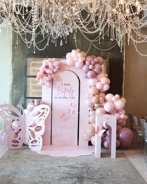 A little BUTTERFLY is on the way 🦋💞 Full setup @_bysafia DM TO BOOK YOUR EVENT WITH US 💌 # #dmvevents #dmvkidspartyrentals #washingtondc #firstbirthday #berryfirstbirthday Kids Party Rentals, Little Butterfly