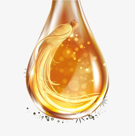 Ginseng Essence, Amber Oil, Background Water, Powerpoint Animation, Splash Effect, Flower Background Images, Oil Drop, Drops Of Water, Creative Advertising Campaign