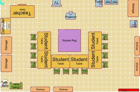 Art Classroom Portfolio Storage | ART CLASSROOM FLOOR PLAN Classroom Floor Plan Elementary, Art Classroom Layout Floor Plans, Elementary Classroom Layout Floor Plan, Floor Plan Classroom, High School Floor Plans Layout, Classroom Plan Architecture, Multigrade Classroom Floor Plan, Elementary School Floor Plan, Classroom Floor Plan High School