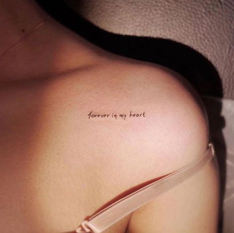 Simple Quote Tattoos, Button Tattoo, Tiny Tats, Family Tattoo, Inspiration Tattoos, Cat Tattoos, Neck Tattoos, Tiny Tattoo, Shoulder Tattoos For Women