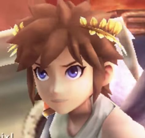 Pit Super Smash Bros, Icarus Moodboard, Pit Kid Icarus, Dark Pit Kid Icarus, Icarus Game, Super Smash Bros Characters, Kid Icarus Uprising, Angel Kids, Kid Icarus