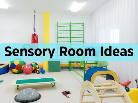 Sensory Room Ideas, Sensory Seeking Behavior, Sensory Room Equipment, Sensory Regulation, Sensory Space, Sensory Swing, Physical Play, Space For Kids, Sensory Rooms