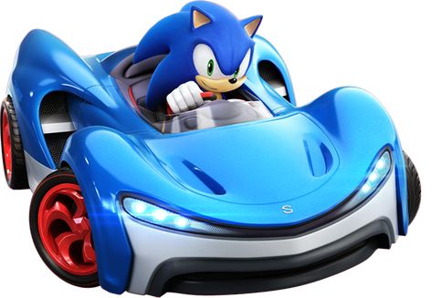 Sonic The Headhog, Sonic Racing, Sonic Car, Blue Cartoon Character, Happy Birthday Foil Balloons, Sonic Cake, Sonic Birthday Parties, Cartoon Movie Characters, Ace And Luffy