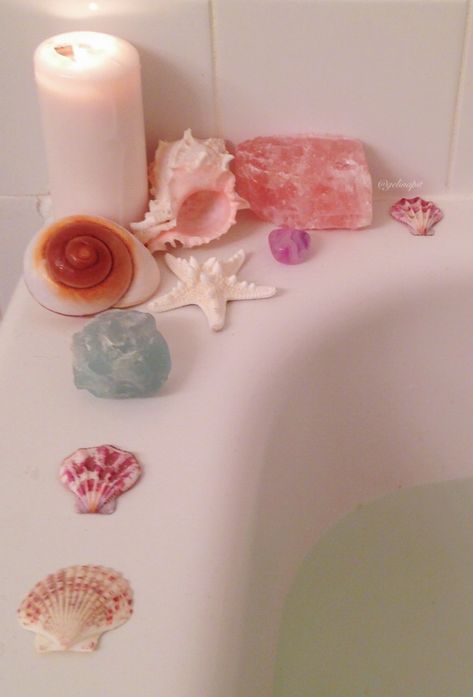 Mermaid Bath, No Ordinary Girl, Aphrodite Aesthetic, Lizzie Hearts, Mermaid Bathroom, Coconut Dream, Mermaid Aesthetic, Malibu Barbie, Sea Witch