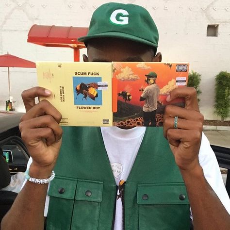 Flower Boy, Tyler The Creator, Cd, The Creator, Green