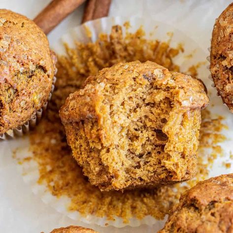 Easy Banana Pumpkin Muffins - Home Grown Happiness Sourdough Banana Pumpkin Muffins, Homemade Ginger Beer, Sourdough Dinner Rolls, Ginger Beer Recipe, Pumpkin Banana Muffins, Blueberry Loaf, Pumpkin Banana, Lemon Blueberry Muffins, Blueberry Bread