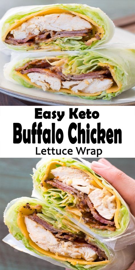 Easy Keto Buffalo Chicken Lettuce Wrap – https://sites.google.com/view/easyketobyadriana/?/easy-keto-buffalo-chicken-lettuce-wrap-countsofthenetherworld-com Wrap Meal Prep, Grilled Chicken Lettuce Wraps, Keto Buffalo Chicken, Buffalo Chicken Lettuce Wraps, Chicken Crispy, Lettuce Wrap, Healthy Food Facts, Chicken Lettuce Wraps, Bacon Cheddar