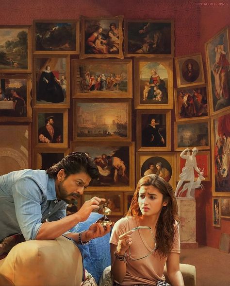 Indian Cinema Aesthetic, Aesthetic Bollywood, Bollywood Wallpaper, Vintage Bollywood Aesthetic, Bollywood Aesthetic, Dear Zindagi, Film Posters Art, Bollywood Posters, Movies Quotes Scene