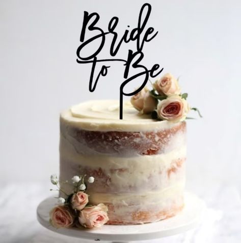 Bride to Be Cake Topper/script Bride to Be Cake - Etsy Bride To Be Cake Topper, Bride To Be Cake, Script Cake Topper, Gold Cake Topper Wedding, Wooden Cake Topper, Anniversary Cake Topper, Bridal Shower Cake Topper, Rustic Wedding Cake Toppers, Rustic Cake Toppers