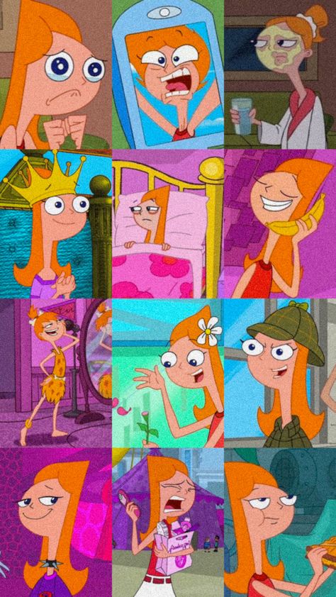 Candace Flynn, Ariel Drawing, Phineas E Ferb, Phineas Y Ferb, Cartoon Wallpaper Iphone, Phineas And Ferb, Edgy Wallpaper, Cute Disney Wallpaper, Cartoon Pics