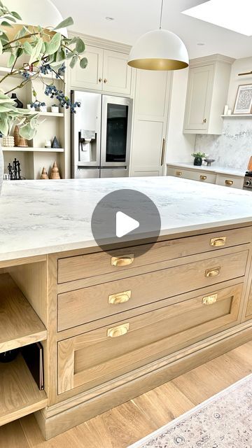 On Counter Cabinet, Emily Norris Kitchen, Emslifeandloves Kitchen, Mc Gee Kitchen, Oak Island Kitchen, Kitchen Must Haves When Building, Oak White Kitchen, Modern Natural Kitchen, White Oak Kitchens