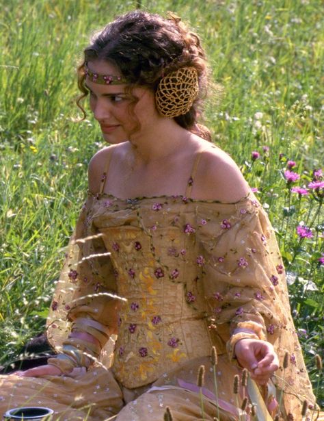 Padme Amidala Dress, Natalie Portman Star Wars, Padme Costume, Star Wars Padme, Queen Amidala, Anakin And Padme, Couple Fits, Padme Amidala, Star Wars Outfits