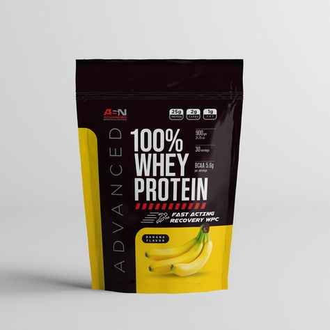 Design a pouch for our Whey Protein product Product packaging contest design#product#packaging#ihabsky Whey Packaging Design, Whey Protein Packaging Design, Protein Packaging Design, Whey Protien, Protein Packaging, Protein Bottle, Custom Product Packaging, Supplements Packaging, Packaging And Label