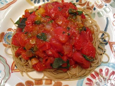 Cappellini Pomodoro done light... Vegetarian Pasta Dishes, Vegetarian Pasta, Healthy Weight, Pasta Recipes, Spaghetti, Main Dishes, Pasta, Ethnic Recipes