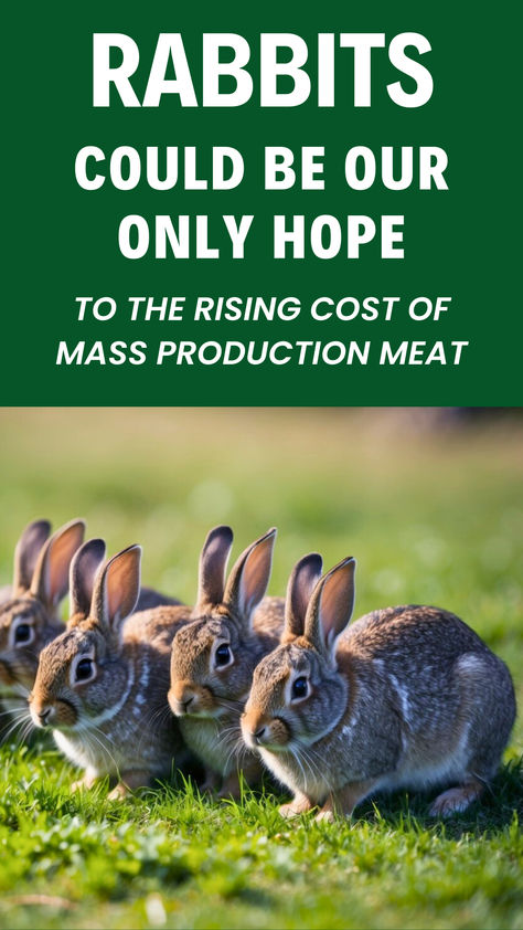 Interested in sustainable meat production? Learn how breeding rabbits can provide a reliable source of affordable and eco-friendly protein. Breeding Rabbits, Rabbit Breeding, Meat Rabbits, Rabbit Breeds, Homesteading Ideas, Rabbits, Turning, Sustainability, Eco Friendly