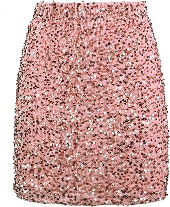 https://amzn.to/3Tnnf9K Party Dress Club, Short Sequin Skirt, Silver Sequin Skirt, Work Holiday Party, Night Out Party, Dance Festival, Sparkle Skirt, Pink Mini Skirt, Wedding Guest Looks