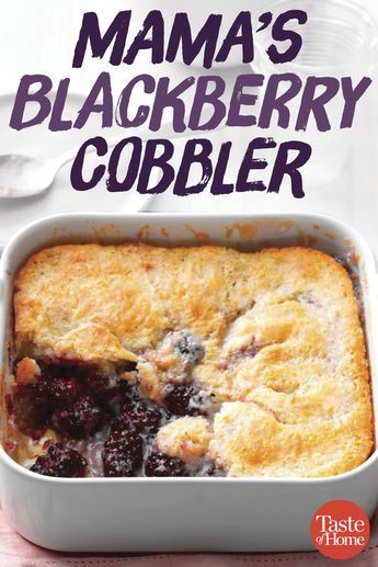 Homemade Blackberry Cobbler, Best Blackberry Cobbler Recipe, 8x8 Dessert Recipes, Recipe For Blackberry Cobbler, Blackberry Pudding, Easy Blackberry Cobbler Recipe, Easy Blackberry Cobbler, Berry Cobbler Recipes, Blackberry Dessert